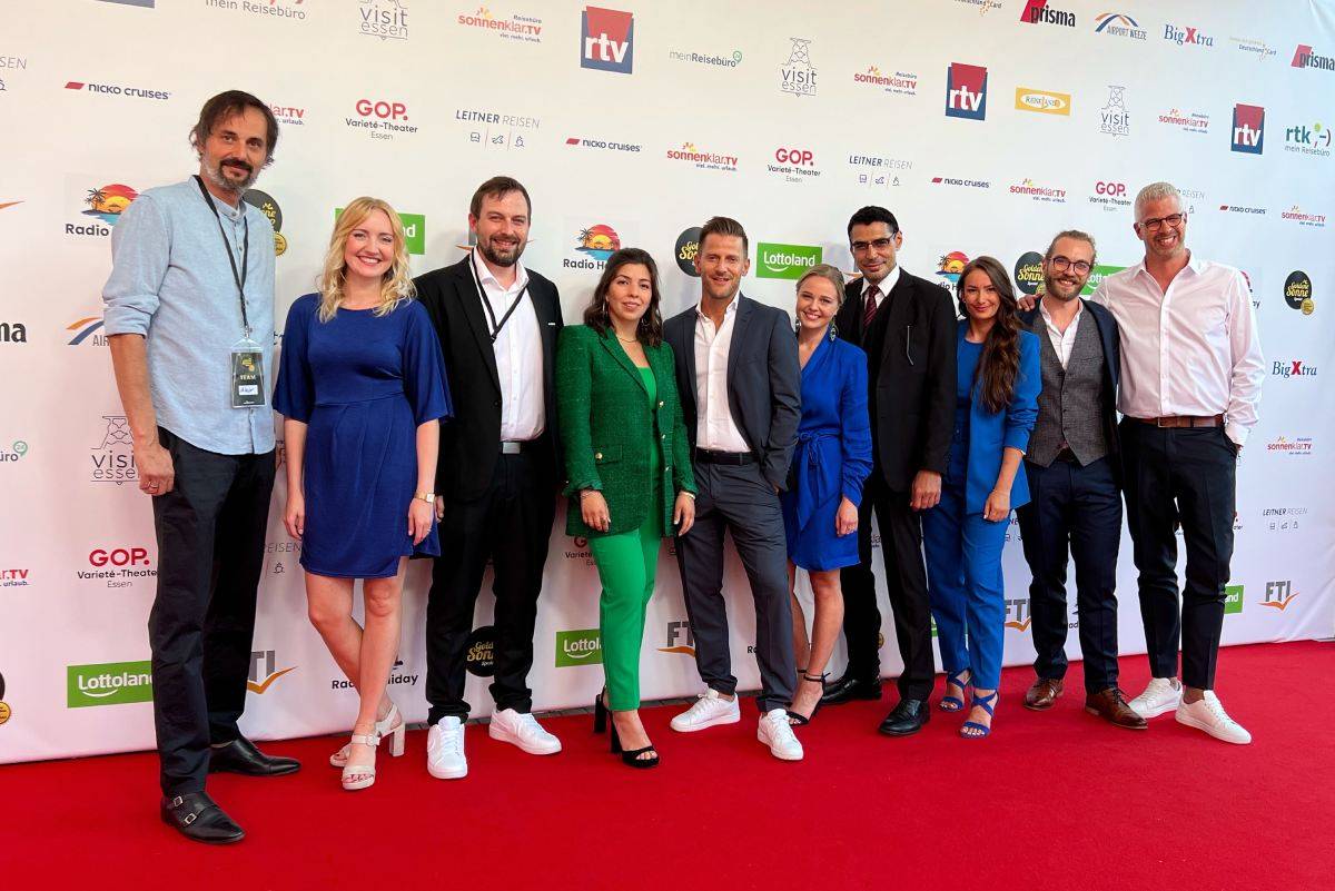 sonnenklar.TV Team bei der Goldenen Sonne Spezial 2022 in Essen