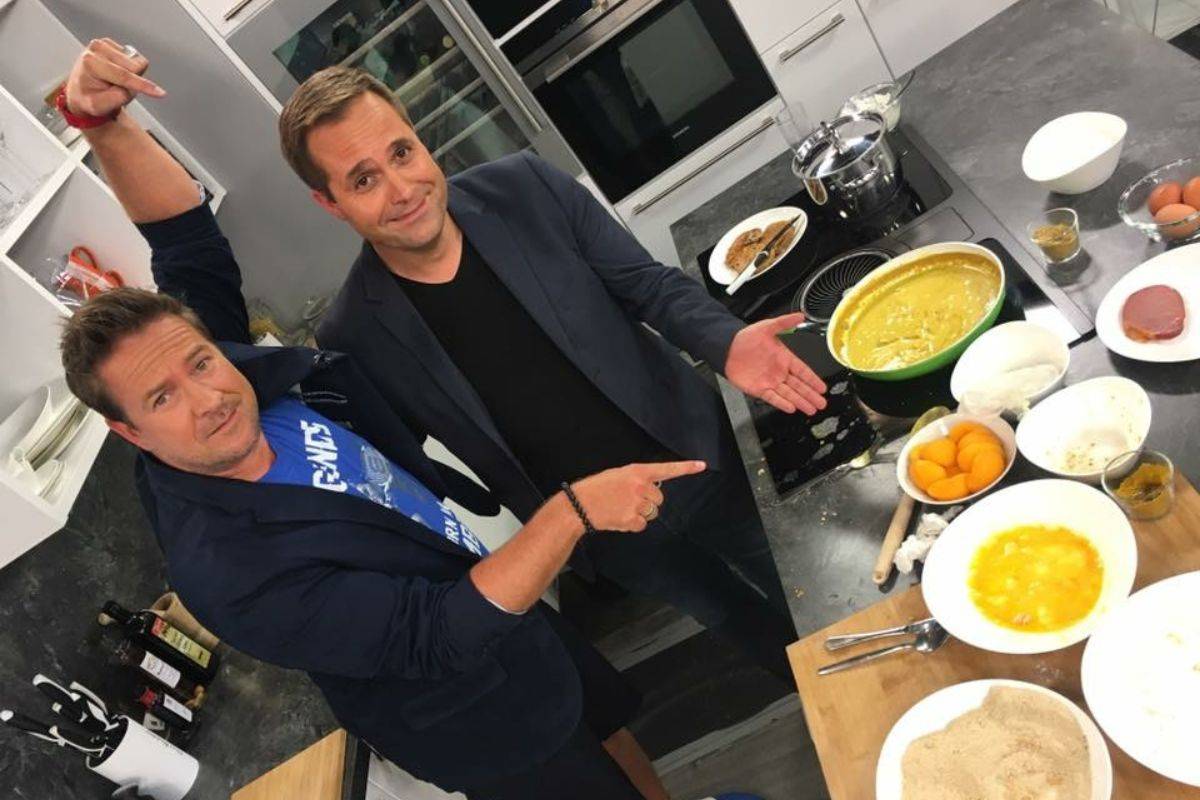 Jan Kunaths erste Sendung - am Herd mit Kai