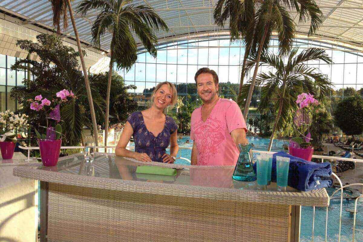 2012: Mel und Kai senden live aus der Therme Bad Wörishofen