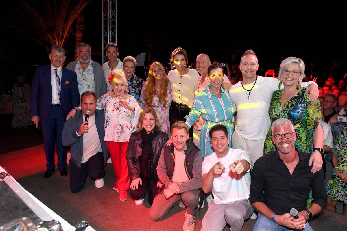 Gruppenbild beim Schlagerfestival in El Gouna 2023