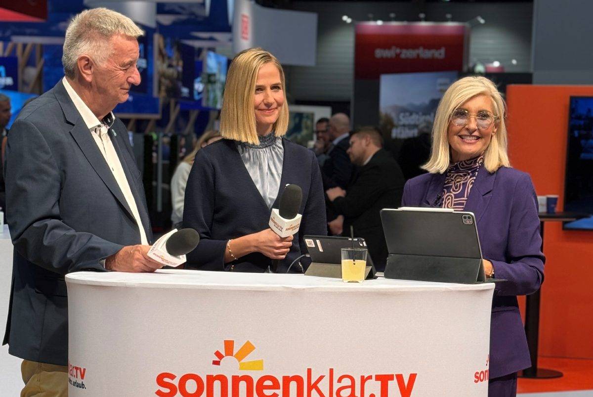 Reiner Meutsch, und Jessina Kunkel zu Gast in unserem ITB Studio bei Cheré