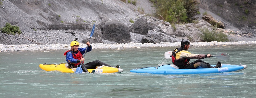 Kayaking in Graubünden