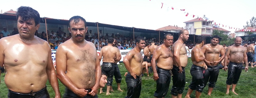 türkischer Öl Ringkampf - z.B.: beim Urlaub in der Türkei an der türkischen Riviera