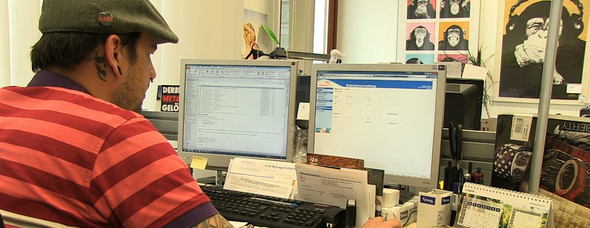 Und hier werden sie von Steffen verwaltet.