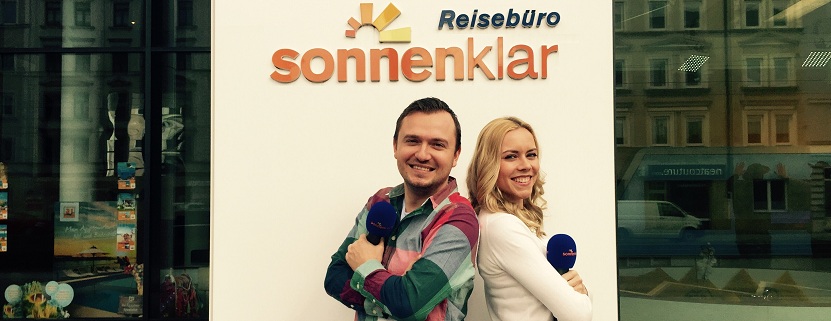 Zu besuch im sonnenklar reisebüro