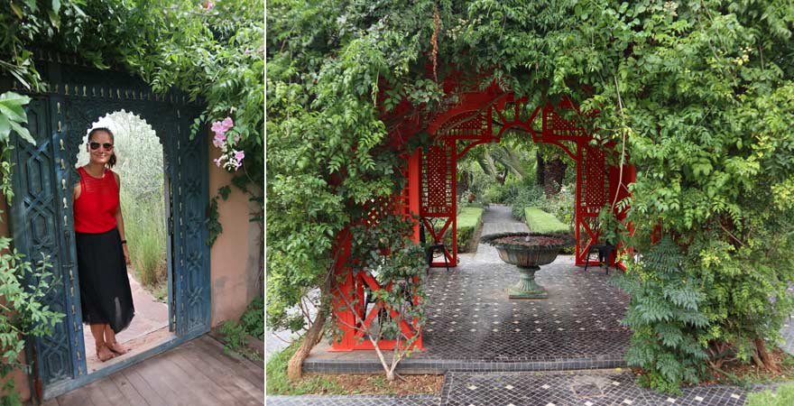 Impressionen aus dem ANIMA Garten in Marrakesch
