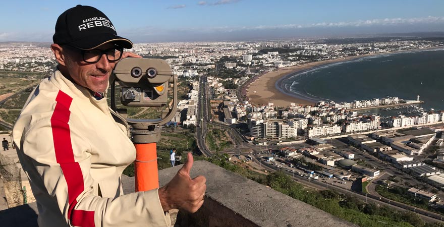 Panoramablick auf Agadir