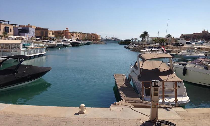 Abu Tig Marina Hafen in El Gouna