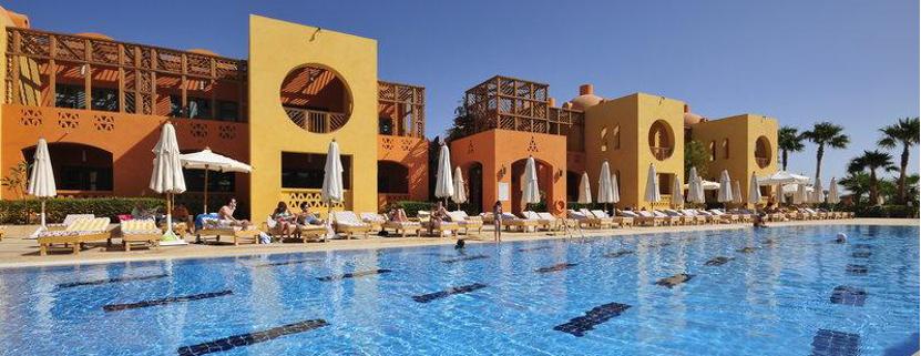 Der Pool vom Steigenberger Golf Resort in El Gouna