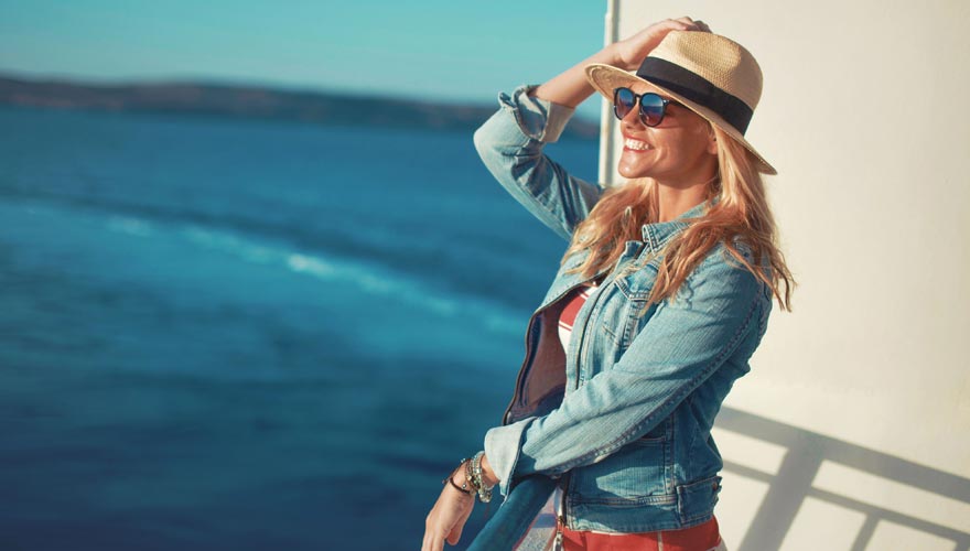 Kreuzfahrtschiff legt ab