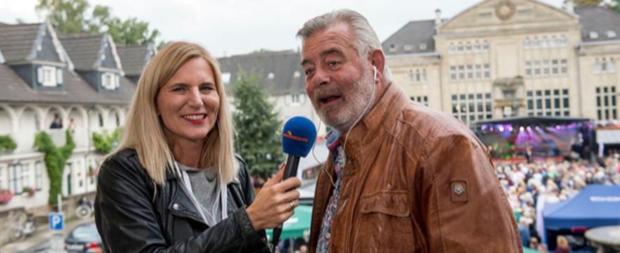 Berit und Harry Wijnvoord sonnenklar.TV Sommerfest Essen