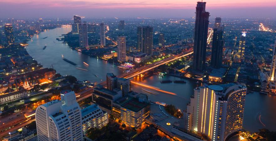 Bangkok bei Nacht