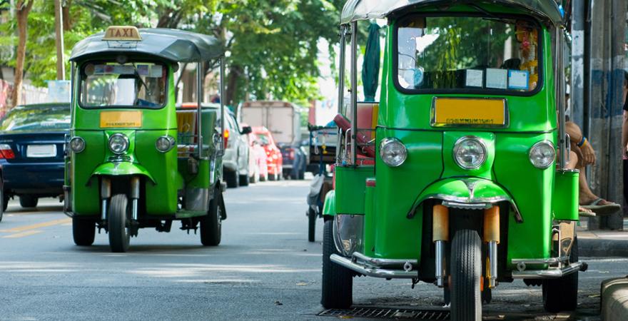 Tuk-tuk in Bangkok