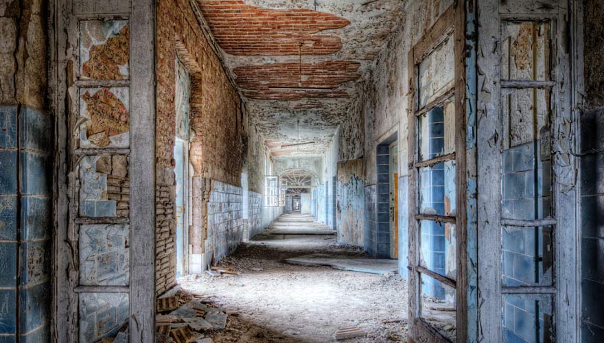 Die Beelitz Heilstätten sind ein super Ausflugsziel in Berlin, wenn ihr auf Lost Places steht