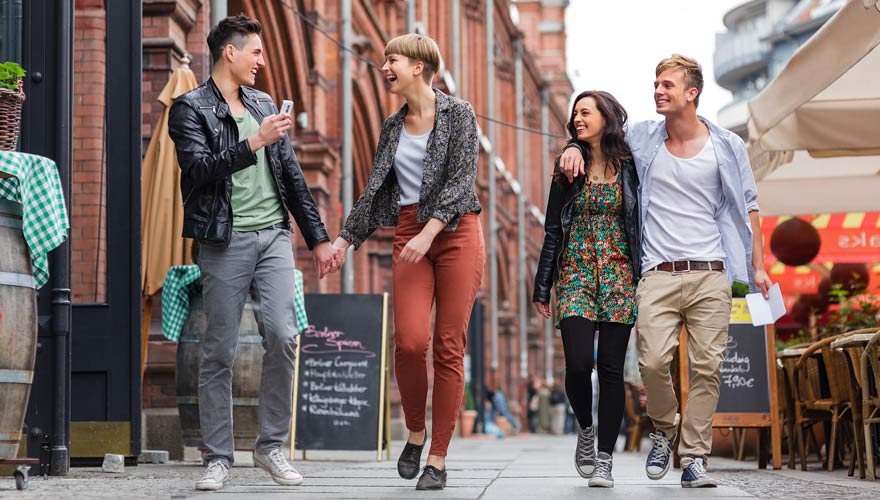 Sightseeing am Hackeschen Markt in Berlin