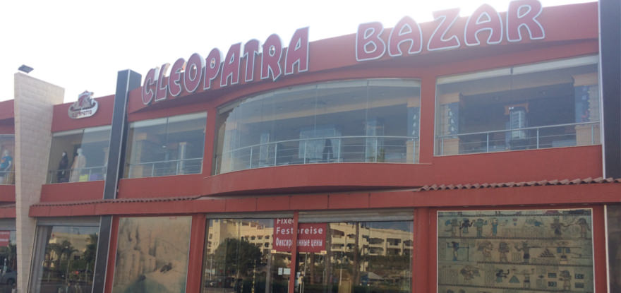 Der Cleopatra Bazar in Hurghada