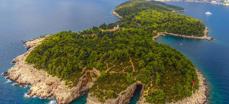 Insel Lokrum Kroatien