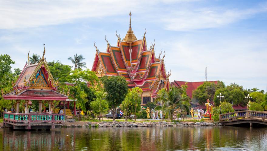 Palast auf Koh Samui