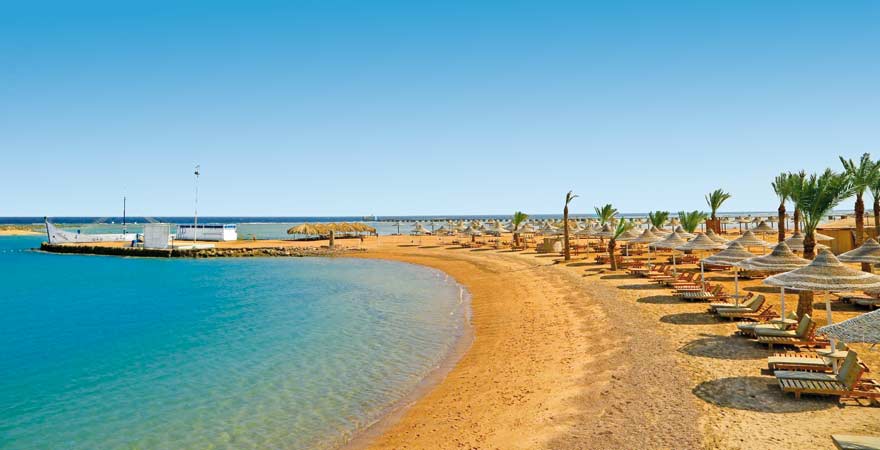Der Strand vom LABRANDA CLub Makadi