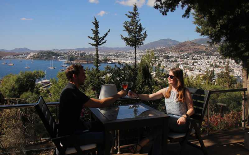 Annika und Mathias in Bodrum