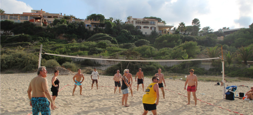 Volleyball Turnier der sonnenklar.TV Gäste während der Schlager- & Spaßwoche 2017