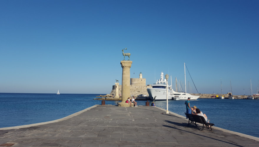Hafen in Rhodos