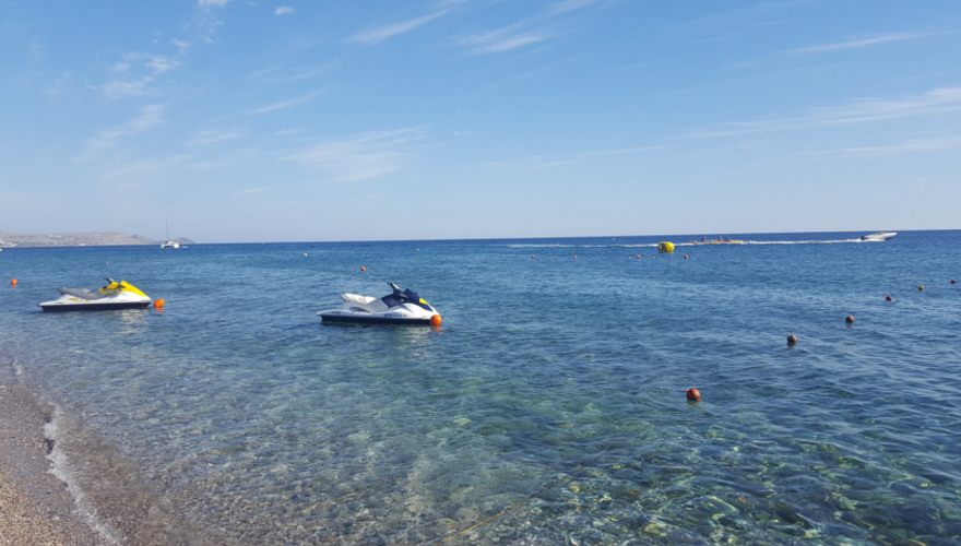 Meer in Rhodos
