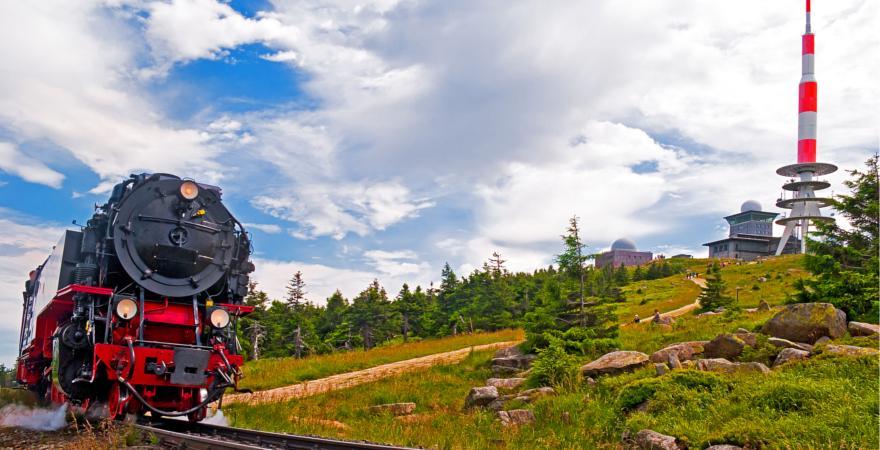 Dampflock am Brocken