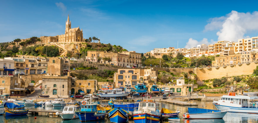 Hafen in Malta