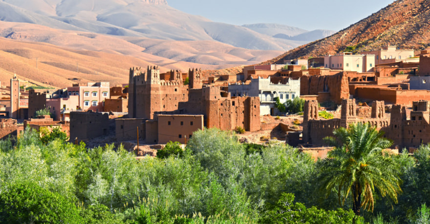 Stadt in marokko