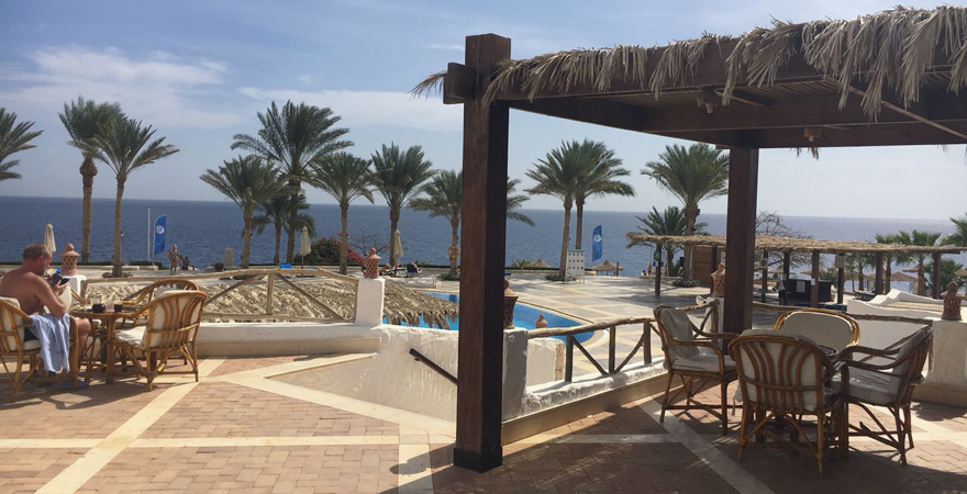 Ausblick von der Bar im LABRANDA Tower Bay in Sharm el Sheikh