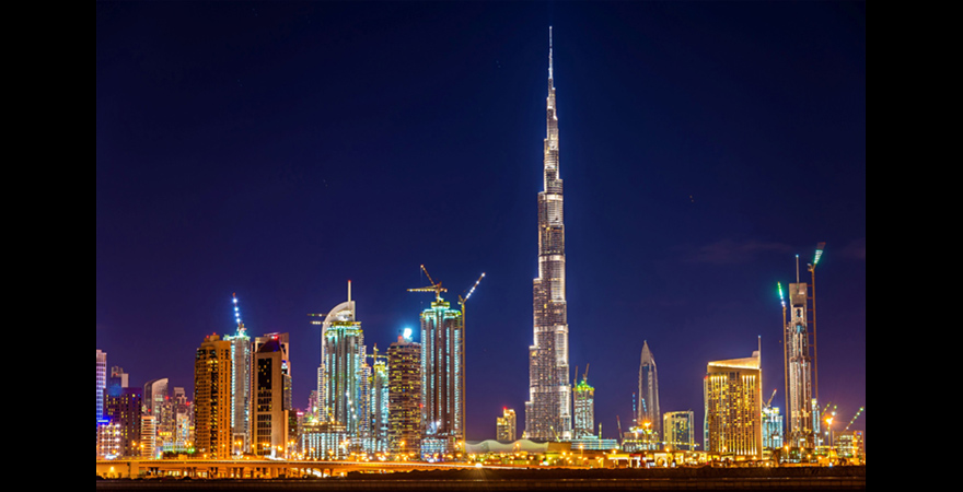 Burj Khalifa in Dubai