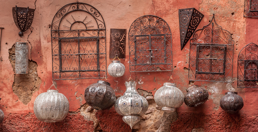 Verkauf von orientalischen Lampen