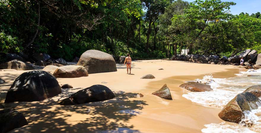 Small Sandy Beach im Lam Ru Nationalpark, Khao Lak, Thailand