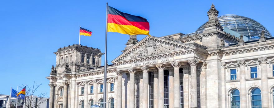 Der Reichstag in Berlin
