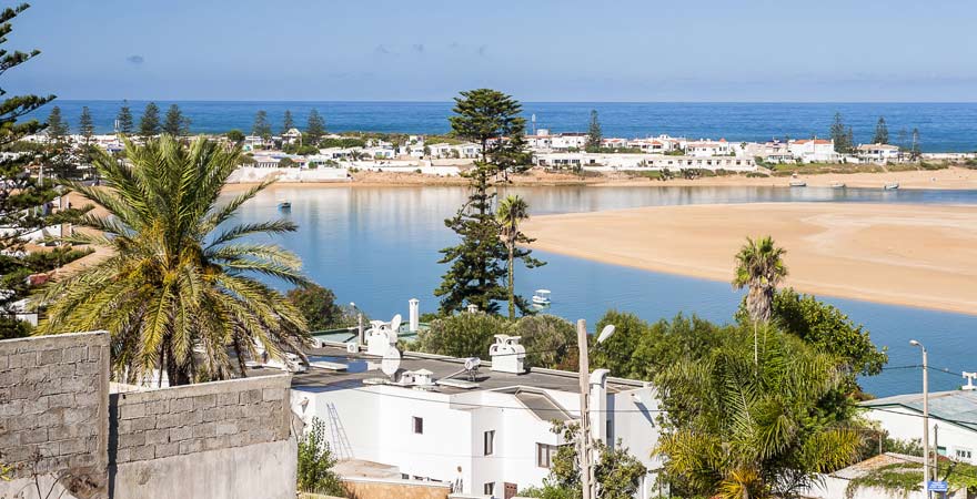 Lagune von Oualidia, Marokko