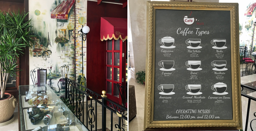 Eindrücke vom Café de Nuit im Rixos Sharm el Sheikh