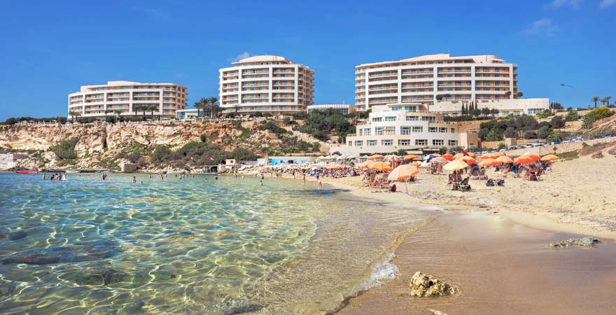 Strandtipp auf Malta: Golden Bay