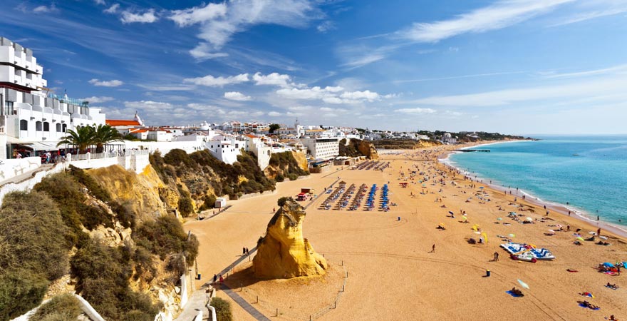 Portugals Party-Urlaubsort Albufeira