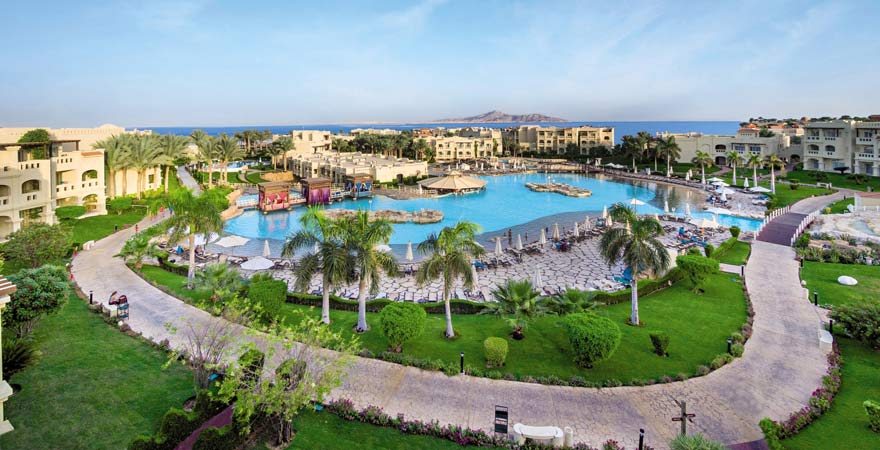 Der Lagunenpool im Rixos Sharm el Sheikh
