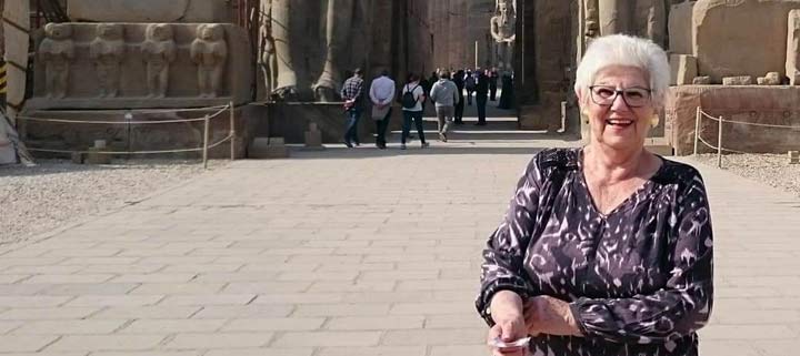 Als Senior im Ägypten-Urlaub