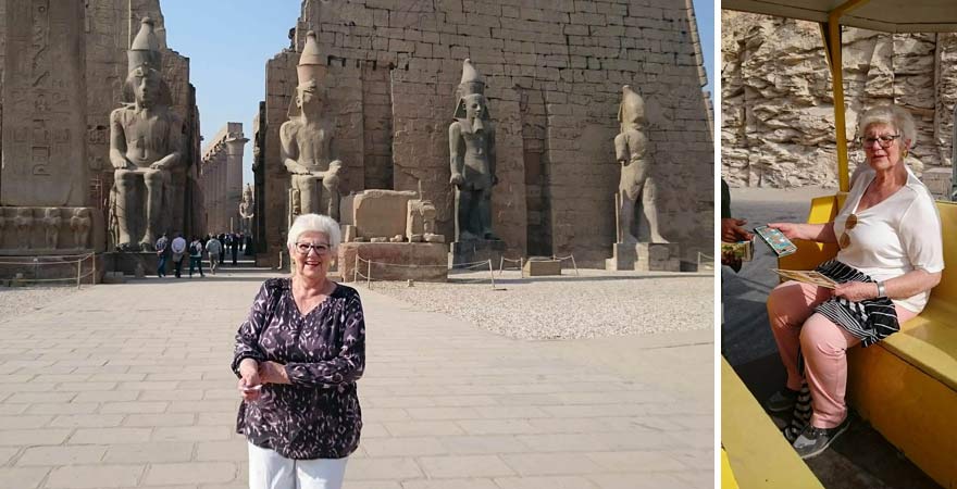 In Ägypten gibt es viele Ausflugsmöglichkeiten für Senioren