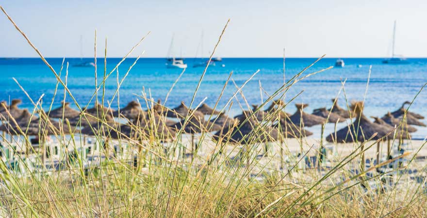 Der Strand von Es Trenc zählt zu den schönsten auf Mallorca