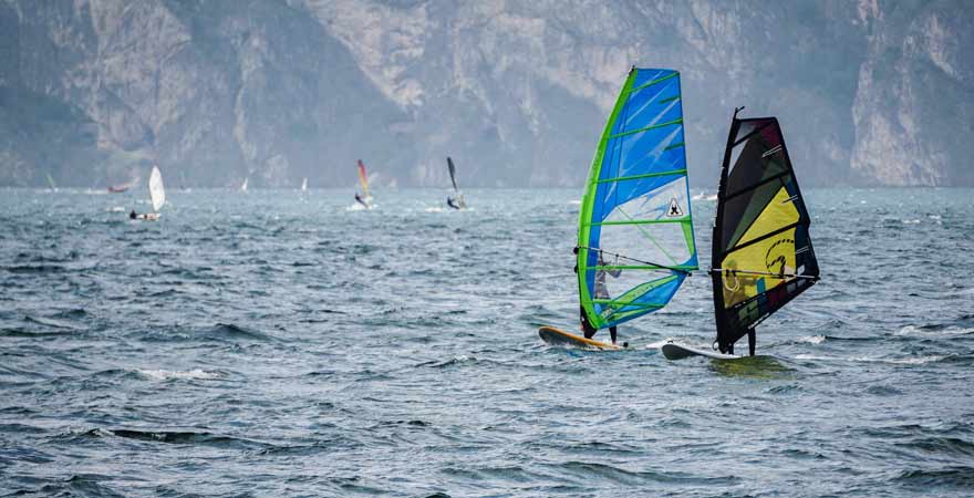 Reisetipp: Wer möchte, kann auf dem Gardasee hervorragend Kiten