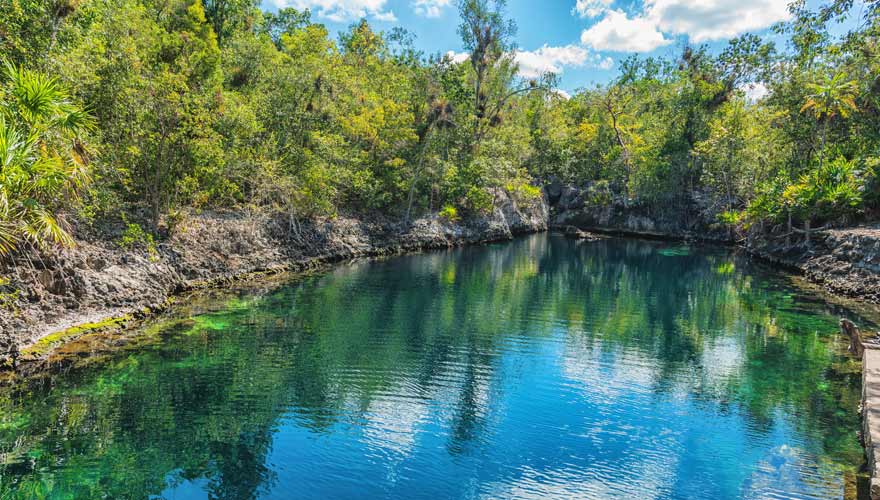 Die Fischhöhle Cueva de los Peces auf Kuba