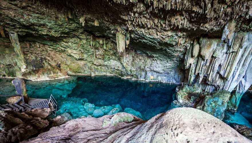 Cueva de Saturno in den Bellamar Grotten auf Kuba