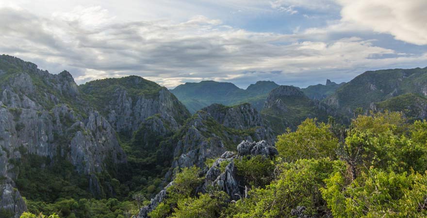 Im Reisebericht geht es auch um den Panburi Forest Park