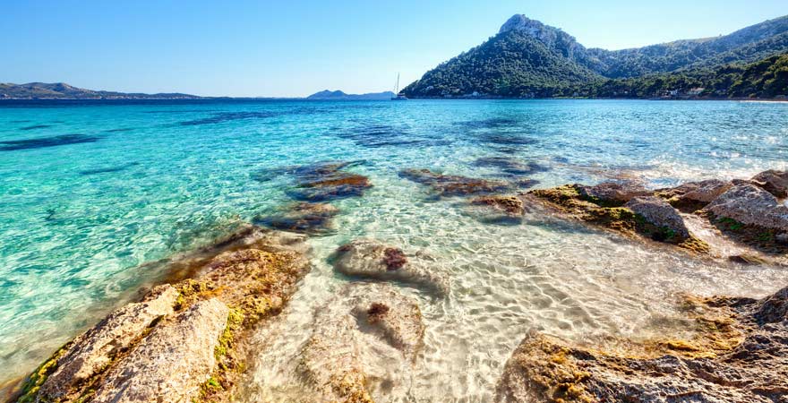 Der schönste Strand von Playa de Formentor, Mallorca