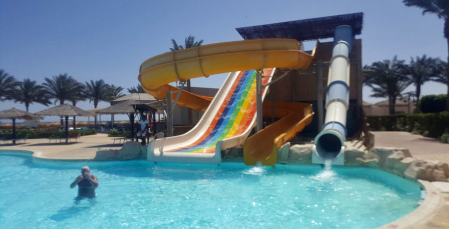 Wasserrutsche im Caribbean World Resort Soma Bay