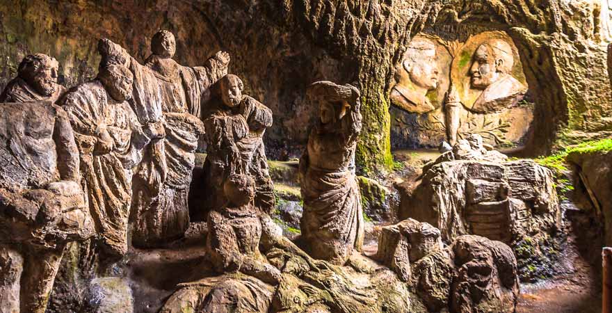 Höhlenkirche Piedigrotta in Pizzo Calabro